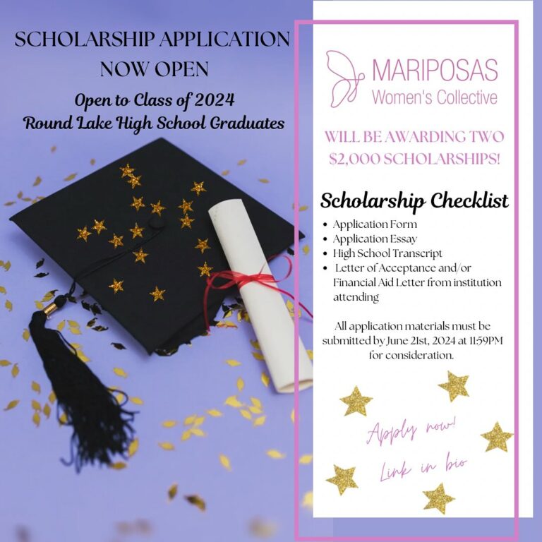 2024 Mariposas Scholarship Application is Open